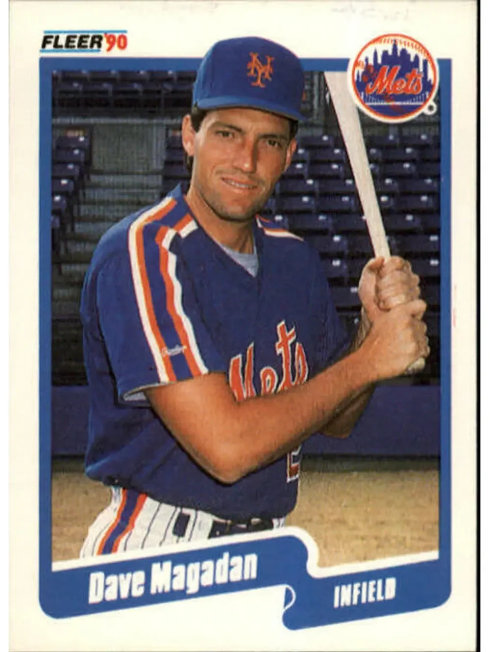 1990 Dave Magadan Fleer Baseball Card #210